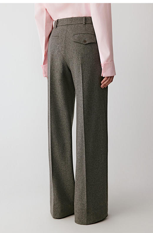 【高品质私服】【IC薄呢阔腿长裤】精选美丽诺羊毛，以其柔软、轻盈和保暖性著称 G1611-CC【无标出货 介意慎拍】 商品图7