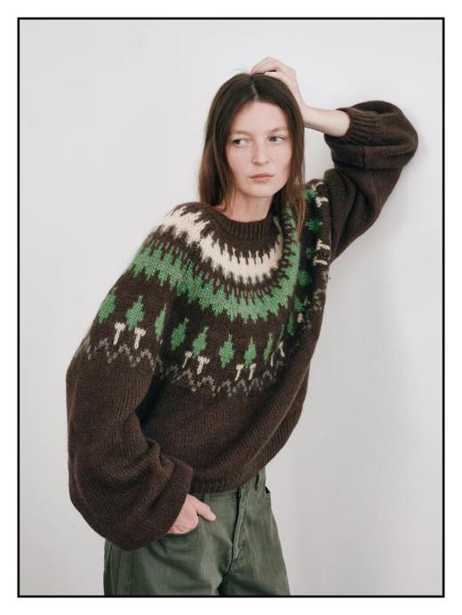 shyshystill/shy202509012/马海毛费尔岛毛衣 商品图3