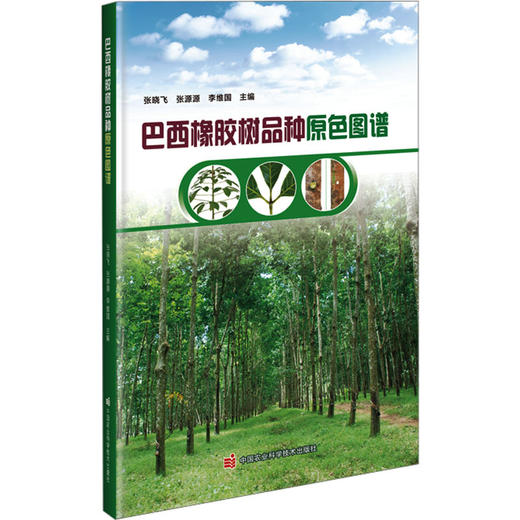 巴西橡胶树品种原色图谱 商品图0