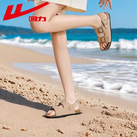 回力勃肯沙滩凉鞋女夏天新款小香风气质时尚潮流百搭凉拖鞋女款 商品图6