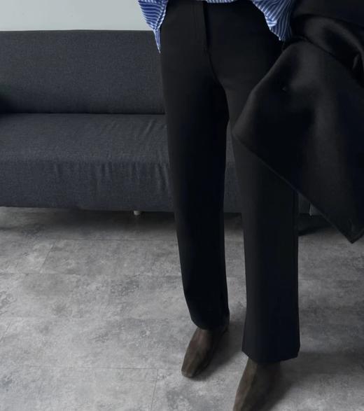 通勤百搭  老渠道！th加绒小脚裤  高克重真丝羊绒混纺  加绒铅笔裤 商品图0