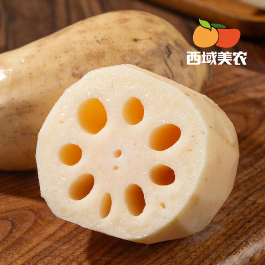 西域美农  陕西合阳九眼莲菜  一藕多吃！凉拌清脆爽口，煲汤粉糯香甜！ 4斤 顺丰发货 商品图7
