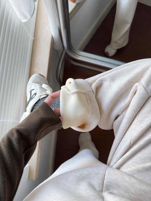 高端醋酸羊毛休闲窄版直筒裤，小个子针织裤毛呢裤 商品图5