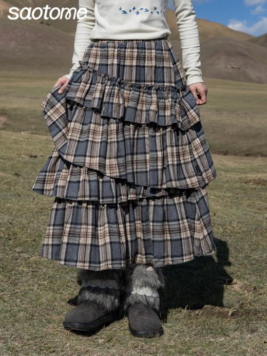 早乙女惠子saotome/STMBQ14064/不规则裙摆蛋糕裙 商品图0