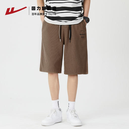 回力运动裤男款春秋青少年休闲男裤束脚卫裤宽松直筒大码男士裤子 商品图0