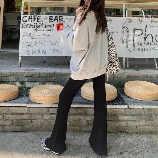 Beau Muse 微喇小黑裤❗️腿型作弊神器，穿出超模比例感 可通勤可炸街的万能公式🔥美的毫无压力 商品图8