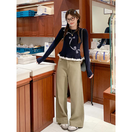 【129元任选2件】现货！韩系芭蕾风T恤上衣女长袖 商品图2