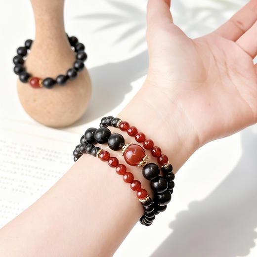 【非遗技艺】灵珠 息肌丸手串/项链 1条 匠心传承 商品图7