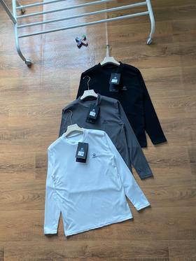 凯乐石刺绣logo 秋冬德绒长袖打底衫