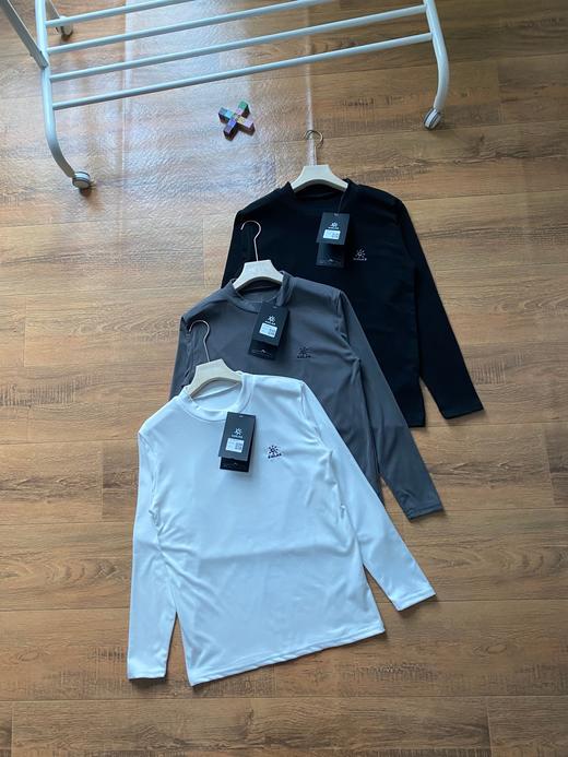 凯乐石刺绣logo 秋冬德绒长袖打底衫 商品图0