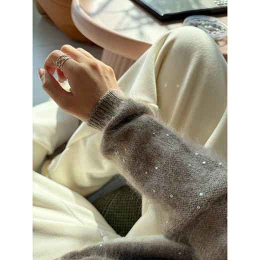 2512311    “圣诞🧑‍🎄毛衣” 珠片 拉绒 羊毛+真丝 商品图14