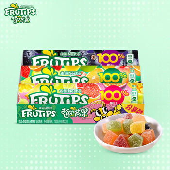 雀巢 趣满果 多口味果汁软糖180g/盒 qq糖橡皮糖 休闲零食 /休闲食品 /糖果 /软糖 商品图4