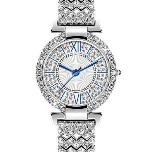 【时尚奢华❗️满天星轻奢手表】时尚潮流优雅灵动，质感纹理表盘，精钢满钻表戴，佩戴轻松便捷，全网爆款跨境亚马逊直播引流新款星钻系列QQ情人节礼物男女朋友 商品图4