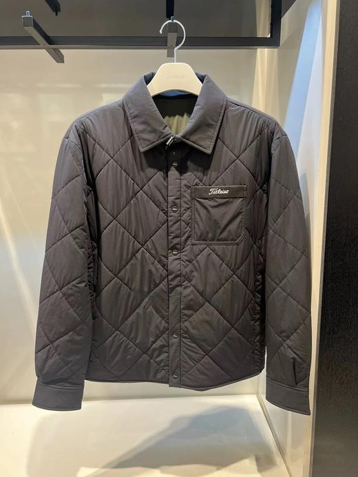 Tit家秋冬新款男士双面穿夹棉外套来啦！原厂高版本出货‼️双面夹棉设计，菱形💠格➕素面裁剪👍外套主要看版型‼️ 商品图1