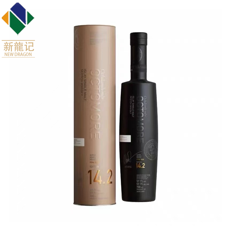 布赫拉迪泥煤怪兽14.2单一麦芽威士忌700ml进口洋酒