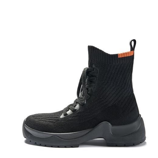 【陈小舒专属】响午厚底羊毛马丁靴 商品图2