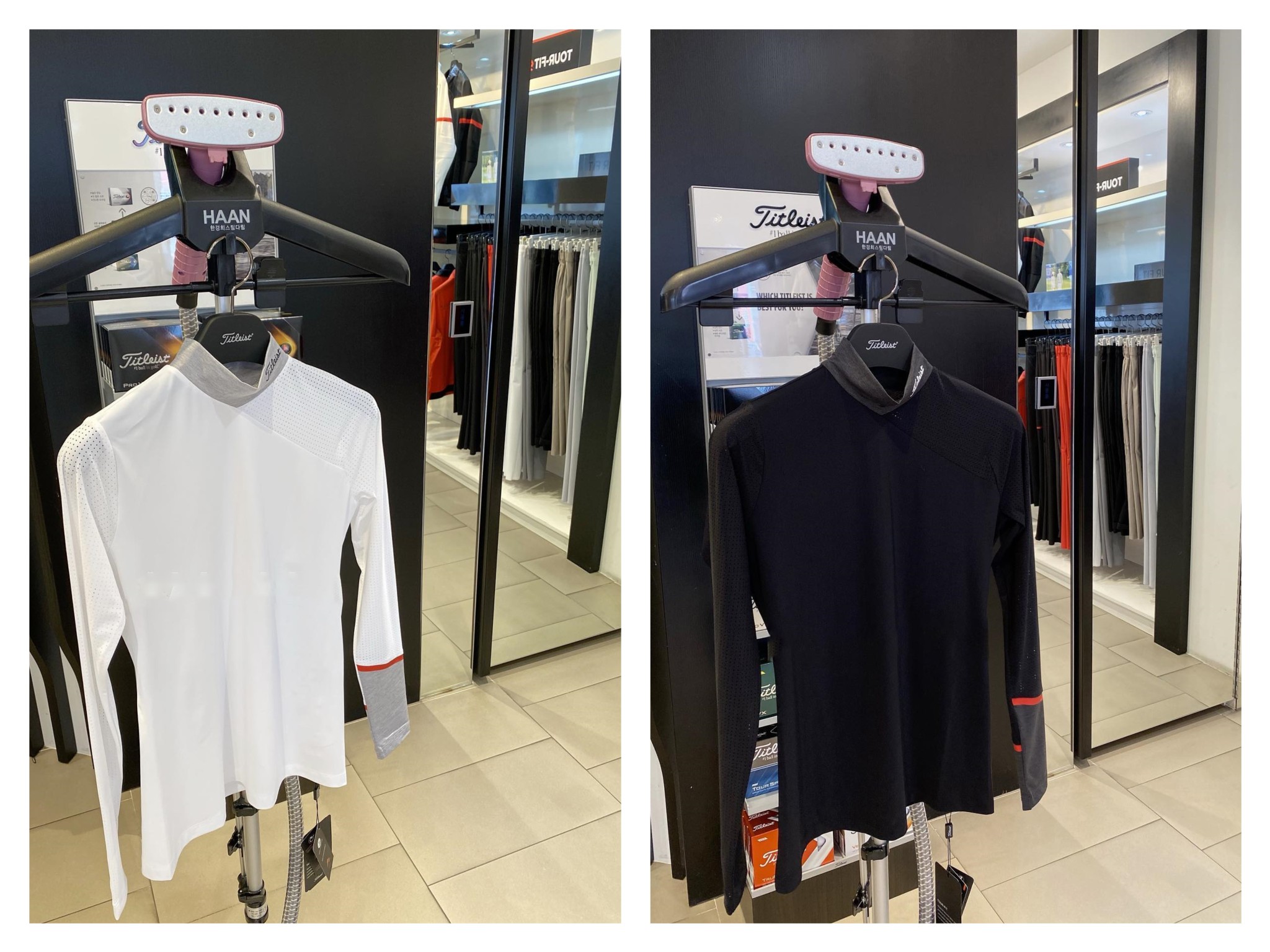 Tit家新款女士撞色立领长袖T恤，韩客订单，市场最高品质❗球星同款🌟现货，上身很舒服，南方可以外穿，北方可以打底，总之可以穿四季!