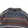 Howlin SIX BLADE KNIT 男女中性款条纹绵羊毛圆领毛衣 商品缩略图1