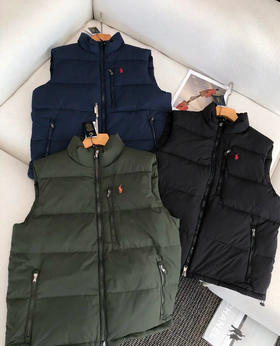 原单正品 Ralph Lauren/拉夫劳伦男装 经典款Gorham羽绒马甲RL18871
线上2800+

颜色：藏青 黑色 军绿
尺码：M到XXL