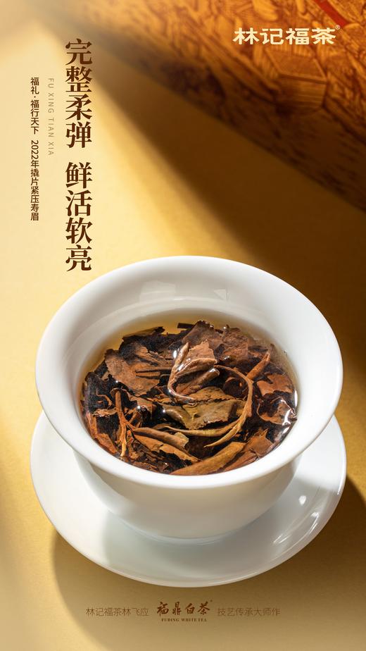 福行天下·撬片紧压寿眉2022·礼盒装240g(5g*48) 商品图7