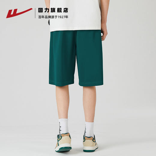 回力短裤男士夏季薄款透气2025新款潮牌五分裤男宽松休闲运动短裤 商品图2