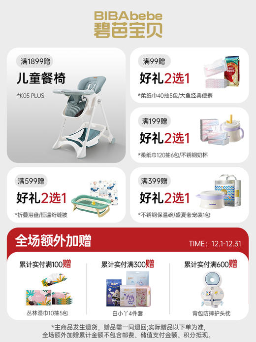 碧芭宝贝 龙爸系列婴儿纸尿裤拉拉裤 商品图1