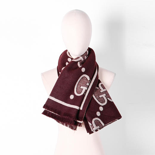 简约气质春冬围巾女百搭披肩保暖围脖 商品图1