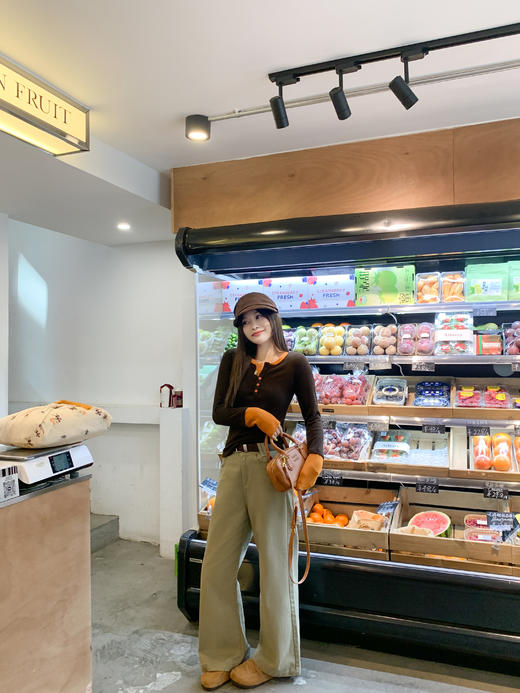 <曾小咸推荐>现货秒杀 ！微信超特价！假两件拼色长袖t恤 日常149.99 立减80 秒杀69.99！！ 商品图5