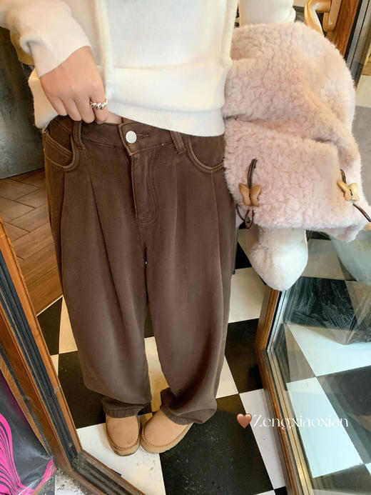 <曾小咸推荐>现货秒杀 ！微信超特价！翻领粉色羊羔毛厚外套 日常319.99 立减150 秒杀169.99！！ 商品图14