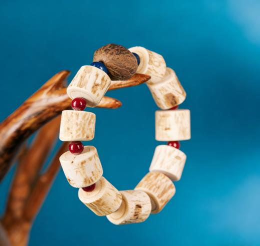 迷罗元和堂 两全芪美 黄芪配肉豆蔻单圈手串 珠径约1.5cm【器悟雅玩】 商品图2