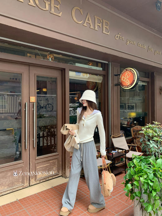 <曾小咸推荐>现货秒杀 ！微信超特价！假两件连帽T恤 日常159.99 立减60 秒杀99.99！！ 商品图6