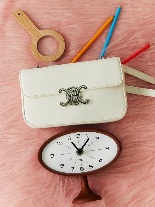 鹿鹿推荐·白色斜挎包 商品图0