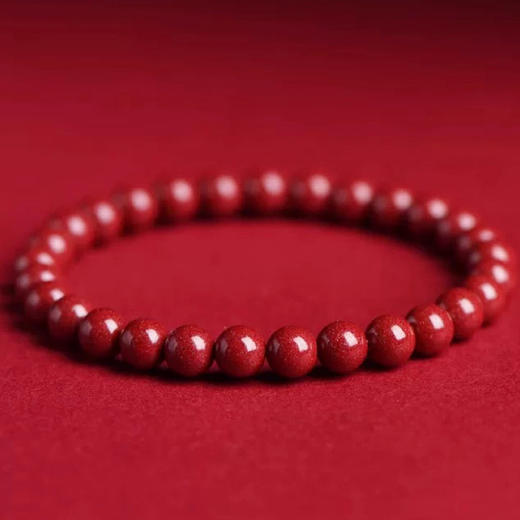 招财纳福平安转运朱砂串珠手串-159144807 商品图4