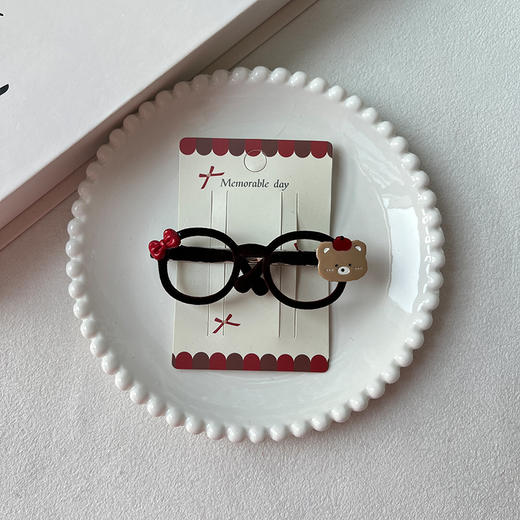 植绒眼镜发夹-纪念日百货门店同款168243313 商品图4