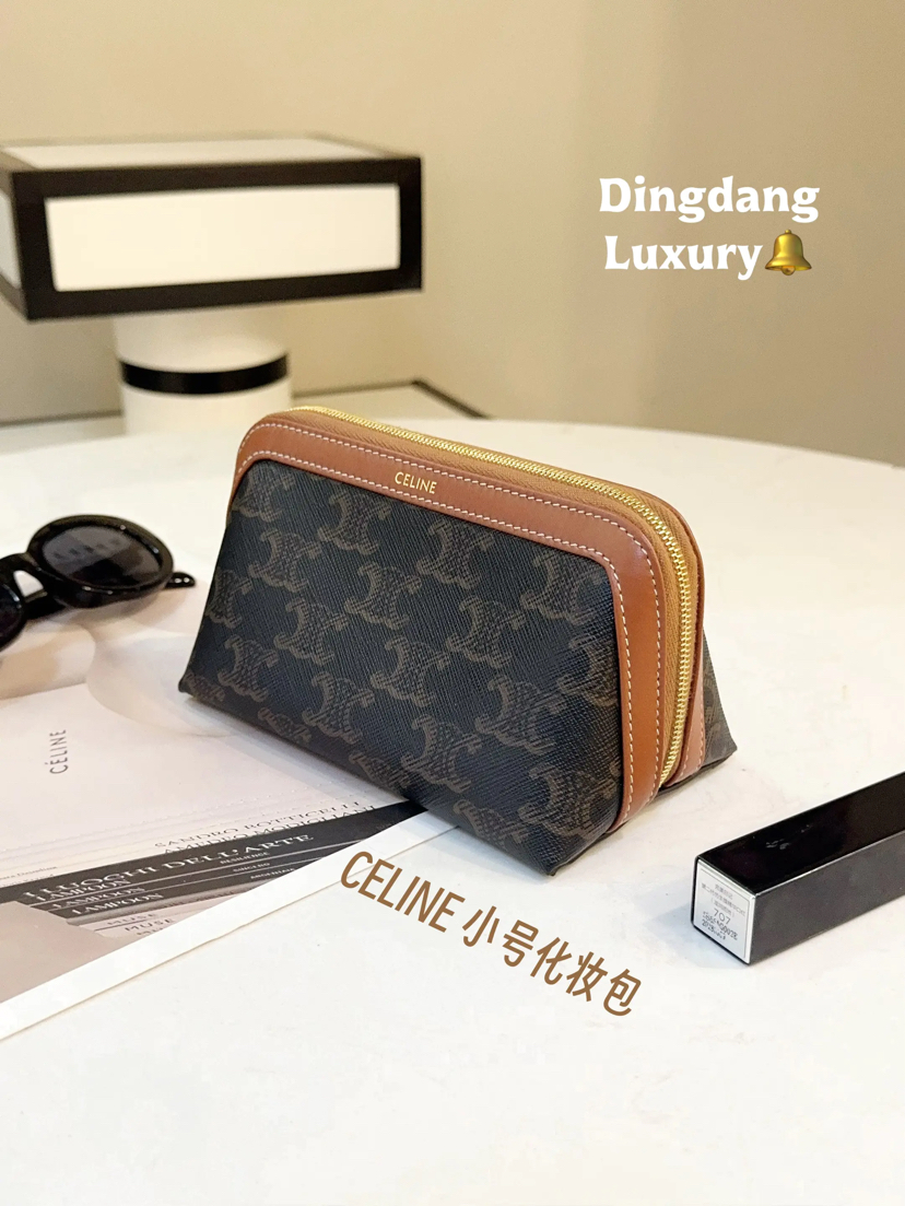 CELINE 老花 小号 化妆包