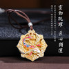 足银999锦鲤吊坠描金祛琅精致男女项链送朋友闺蜜小众礼物 商品缩略图1