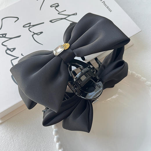 羽毛钻饰大蝴蝶结抓夹-纪念日百货门店同款167993729 商品图3