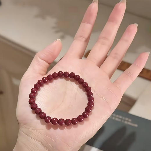 招财纳福平安转运朱砂串珠手串-159144807 商品图3