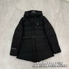 【cyz1】女士新款科技压胶连帽中长款羽绒服外套！！ 商品缩略图1