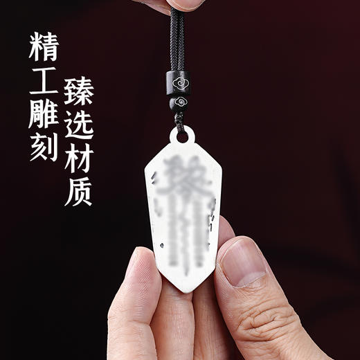 原创足银999五岳吊坠棱型银质项链&五雷花钱传统国风生日礼物 商品图1