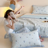 全棉双层纱ins风床盖三件套 四季可用三层夹棉床盖 商品缩略图8