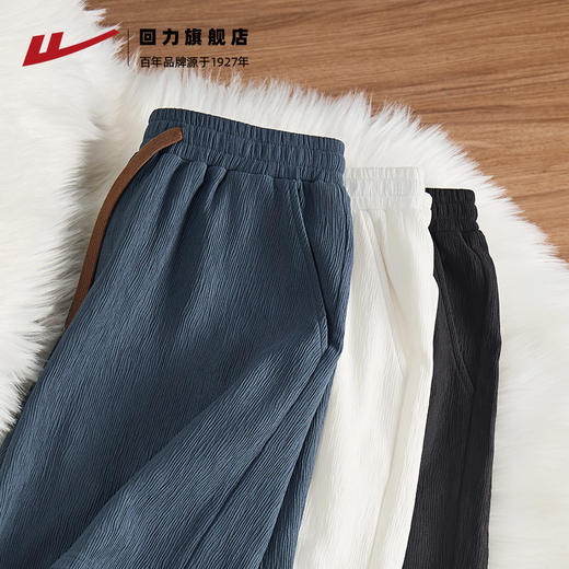 回力短裤男款夏季2025新款男士冰丝速干运动休闲宽松五分裤子夏天 商品图0