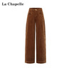 天猫同步【Row极简风】拉夏贝尔/La Chapelle复古灯芯绒裤子女美拉德直筒阔腿裤~梨形身材遮胯显瘦 商品缩略图0