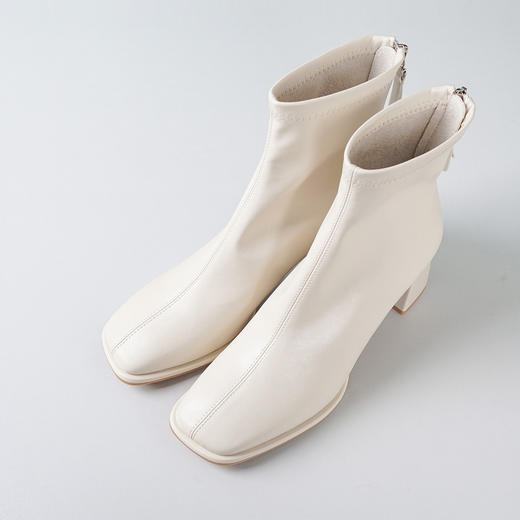 春冬粗跟短靴0320 商品图0