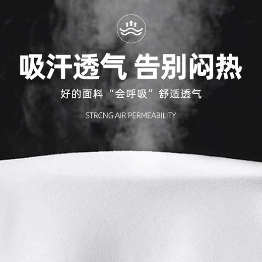 回力短袖t恤男夏季2025新款重磅纯棉半袖宽松男士白色体恤打底衫 商品图2