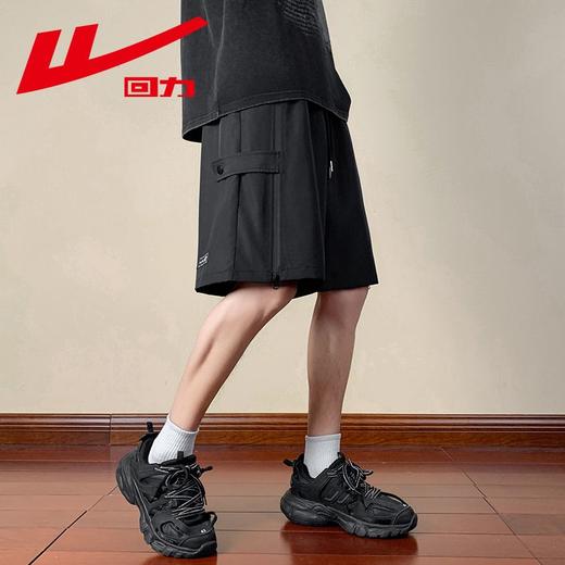 回力机能拉链工装短裤男士夏季新款美式宽松休闲百搭五分裤子 商品图6