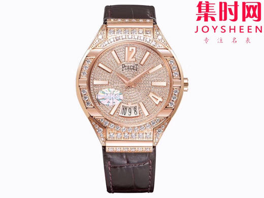 伯爵POLO系列满天星，震撼上市。腕表一共采用564颗施华洛世奇美钻，枕形表壳镀18k真金。 商品图0