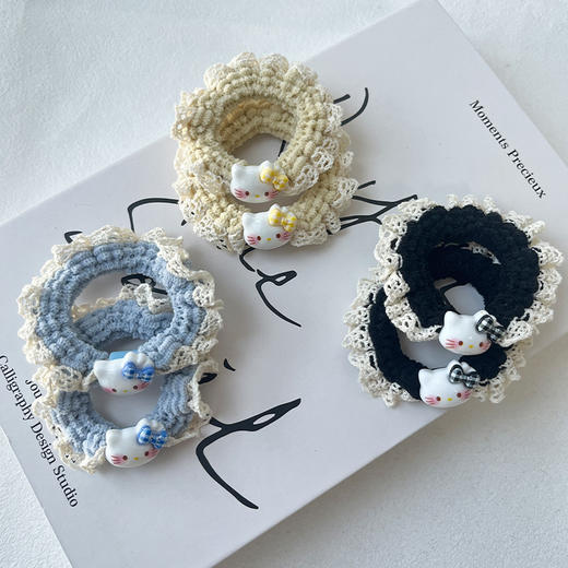 猫咪花边对装皮筋-纪念日百货门店同款168248755 商品图2