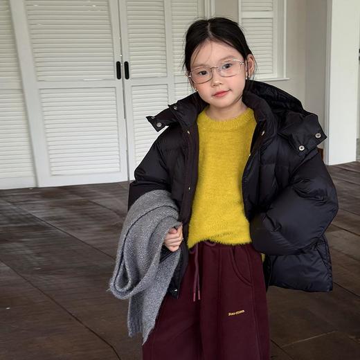 【新国标白鸭绒可溯源】儿童保暖石墨烯发热暖感90白鸭绒面包羽绒服 商品图4
