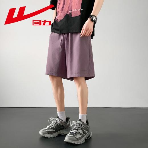 回力短裤男士夏季新款美式运动裤宽松五分中裤复古高街休闲潮 商品图8
